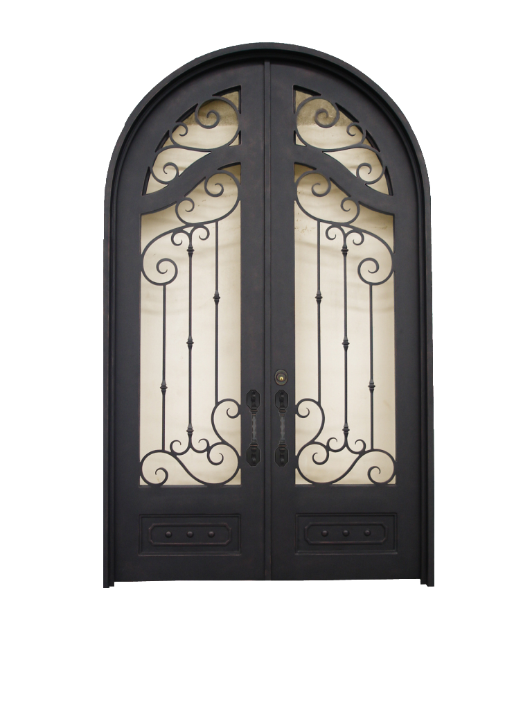 Double Arch Doors – Supreme Iron Doors